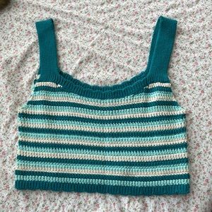 Wild fable crochet tank